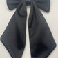 Midnight Satin Bow